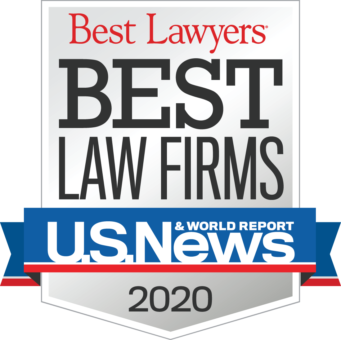 Barnwell Whaley 2020 Best Law Firm Award Badge Logo